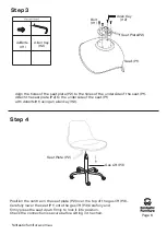 Предварительный просмотр 6 страницы fantastic furniture Mini Me Chair Manual