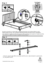 Предварительный просмотр 8 страницы fantastic furniture Montana Queen Bed Assembly Instructions Manual