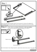 Предварительный просмотр 5 страницы fantastic furniture My Choice Headboard Assembly Instructions Manual