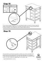 Preview for 16 page of fantastic furniture Newhaven Assembly Instructions Manual