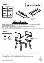 Preview for 9 page of fantastic furniture Niva Bedside 1 Drawer Manual