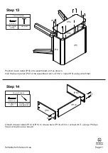 Preview for 11 page of fantastic furniture Niva Bedside 1 Drawer Manual