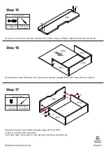 Preview for 12 page of fantastic furniture Niva Bedside 1 Drawer Manual