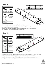 Предварительный просмотр 10 страницы fantastic furniture NIVA Bookcase 1 Drawer Manual