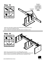 Предварительный просмотр 13 страницы fantastic furniture NIVA Dresser Manual