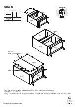 Предварительный просмотр 14 страницы fantastic furniture NIVA Tallboy 4 drawer Manual