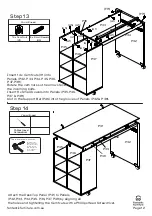 Предварительный просмотр 12 страницы fantastic furniture Nova Mid Sleeper Desk Lowboy White Manual