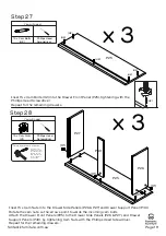 Предварительный просмотр 19 страницы fantastic furniture Nova Mid Sleeper Desk Lowboy White Manual