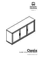 fantastic furniture Oasis Buffet Quick Start Manual preview