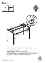 Предварительный просмотр 5 страницы fantastic furniture Oslo Table Manual