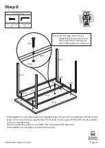 Предварительный просмотр 6 страницы fantastic furniture Oslo Table Manual