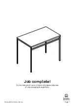 Предварительный просмотр 7 страницы fantastic furniture Oslo Table Manual