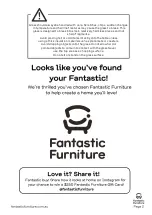 Preview for 2 page of fantastic furniture Pinto Manual