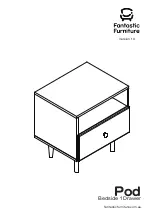 fantastic furniture Pod Bedside Manual предпросмотр