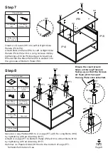 Предварительный просмотр 8 страницы fantastic furniture Pod Bedside Manual