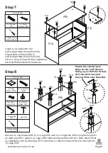 Предварительный просмотр 8 страницы fantastic furniture Pod Lowboy 3 Drw Manual