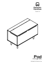 Preview for 1 page of fantastic furniture Pod Storage Box Quick Start Manual