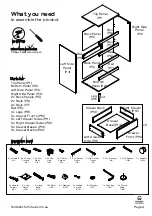 Предварительный просмотр 4 страницы fantastic furniture Pod Tallboy Manual