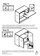 Предварительный просмотр 11 страницы fantastic furniture REED CUPBOARD 2 DOOR BASE Manual