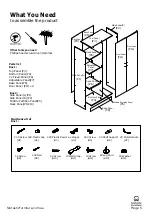 Preview for 5 page of fantastic furniture Reed Pantry 2 Door Wide Manual