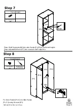 Preview for 9 page of fantastic furniture Reed Pantry 2 Door Wide Manual