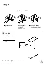 Preview for 10 page of fantastic furniture Reed Pantry 2 Door Wide Manual