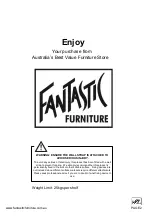 Предварительный просмотр 2 страницы fantastic furniture REED Series Manual