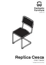 fantastic furniture Replica Cesca Quick Start Manual предпросмотр