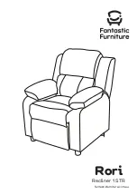 fantastic furniture Rori Recliner 1 STR Manual предпросмотр