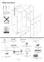 Предварительный просмотр 3 страницы fantastic furniture Ryan Assembly Instructions Manual