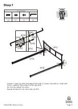 Предварительный просмотр 5 страницы fantastic furniture Scout Bed Double Black Manual