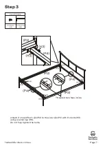 Предварительный просмотр 7 страницы fantastic furniture Scout Bed Double Black Manual