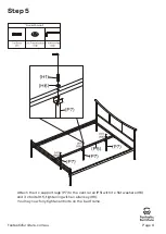 Предварительный просмотр 9 страницы fantastic furniture Scout Bed Double Black Manual