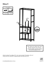 Preview for 9 page of fantastic furniture Seaforth Bookcase 5 shelf Manual