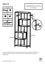 Preview for 16 page of fantastic furniture Seaforth Bookcase 5 shelf Manual