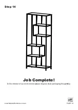 Preview for 18 page of fantastic furniture Seaforth Bookcase 5 shelf Manual