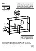 Preview for 7 page of fantastic furniture Seaforth Bookcase Lowline Manual