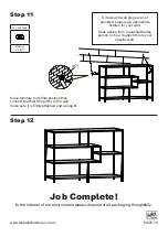 Preview for 15 page of fantastic furniture Seaforth Bookcase Lowline Manual