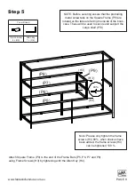 Предварительный просмотр 9 страницы fantastic furniture Seaforth Bookcase lowline Manual