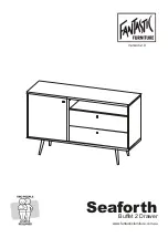 fantastic furniture Seaforth Buffet 2 Drawer Manual предпросмотр