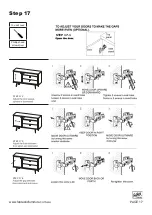 Предварительный просмотр 17 страницы fantastic furniture Seaforth Buffet 2 Drawer Manual