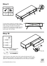 Preview for 12 page of fantastic furniture Seaforth Lowline 1240 mm Manual