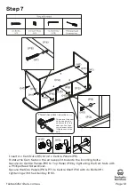 Предварительный просмотр 12 страницы fantastic furniture Sedona Manual