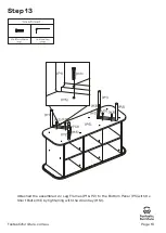 Предварительный просмотр 18 страницы fantastic furniture Sedona Manual