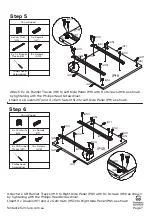 Предварительный просмотр 7 страницы fantastic furniture Sonoma Clothes Rack 2 Drawer Manual