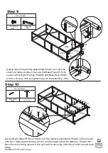 Предварительный просмотр 9 страницы fantastic furniture Sonoma Clothes Rack 2 Drawer Manual