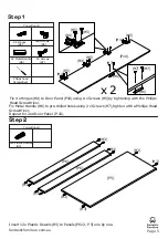 Preview for 5 page of fantastic furniture Sonoma Robe 2 Door Manual