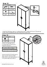 Preview for 12 page of fantastic furniture Sonoma Robe 2 Door Manual