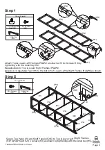 Предварительный просмотр 5 страницы fantastic furniture Sonoma Utility 6 Shelf Manual