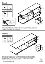 Предварительный просмотр 9 страницы fantastic furniture STOCKHOLM BUFFET 2 DOOR Manual